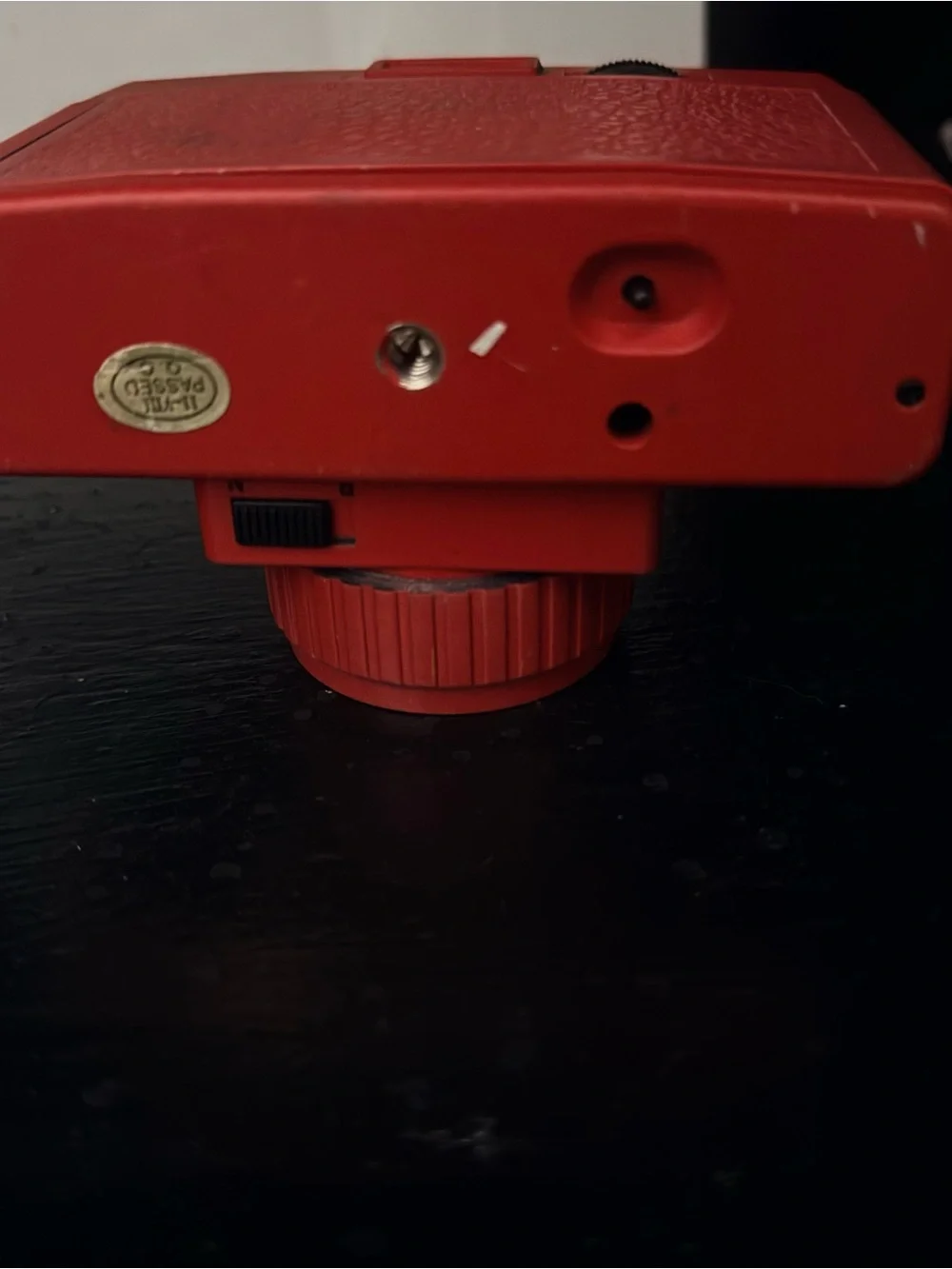 Olga Holga 135BC Vintage-Style 35mm Camera in Red
